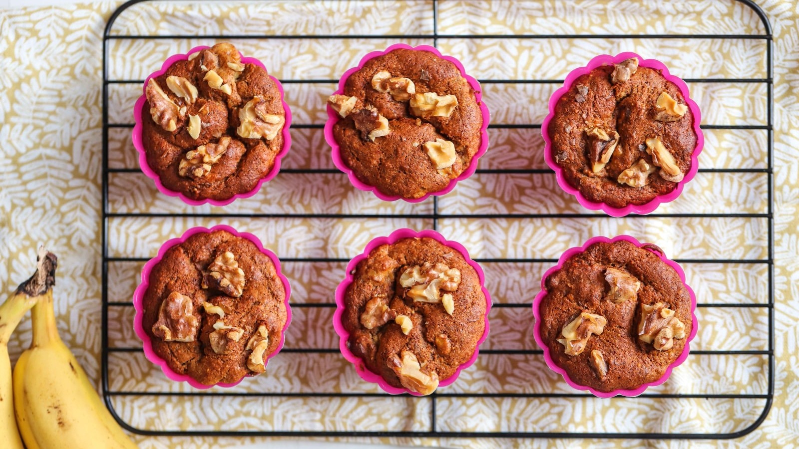 Image of Banana & Almond Muffins