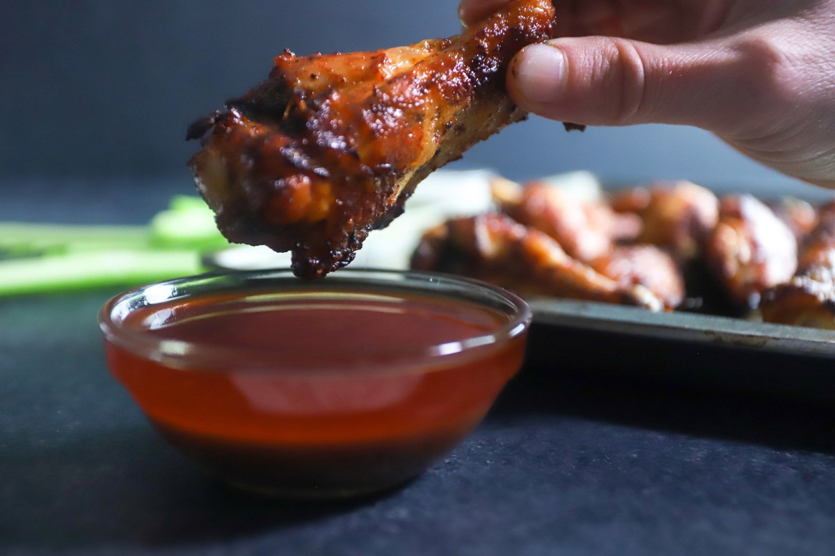 Smoked & Air Fried Chicken Wings