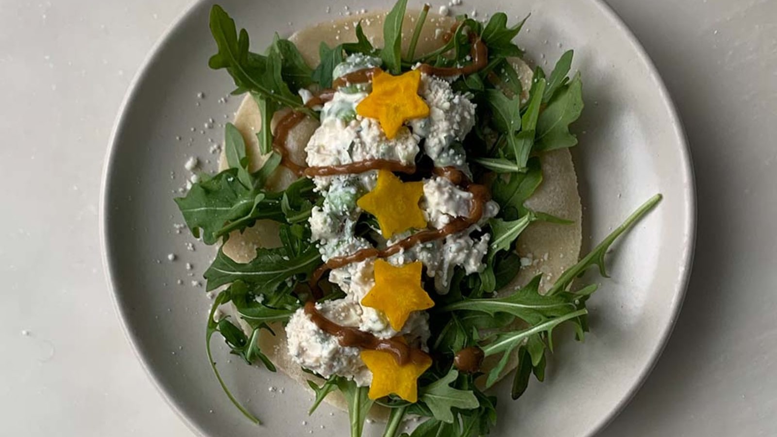Gluten Free Chicken Salad wrap