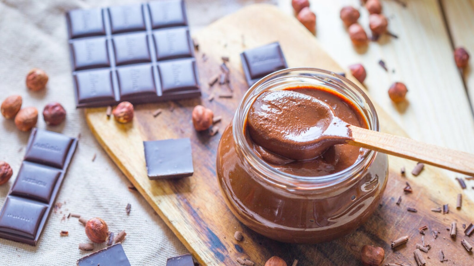 Image of Vegan Nutella: Homemade Decadent & Dairy-Free Chocolate Spread