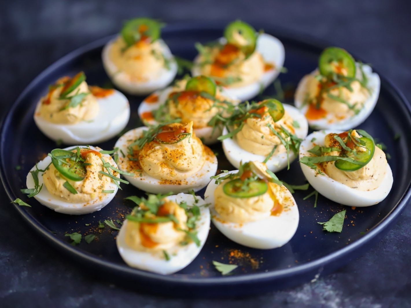 Street Corn Deviled Eggs