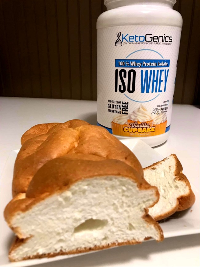 Image of Low Carb Keto Friendly Angel Food Cake