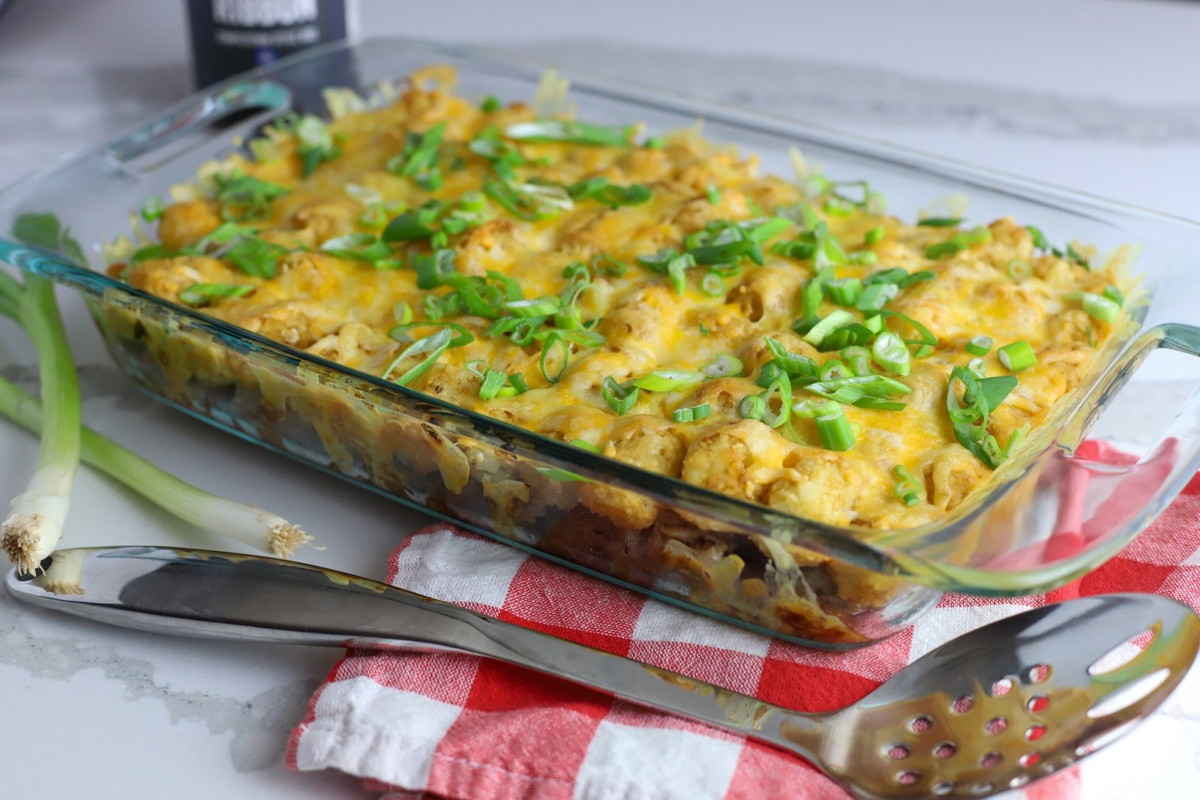 Brat-R-Tot Hot Dish