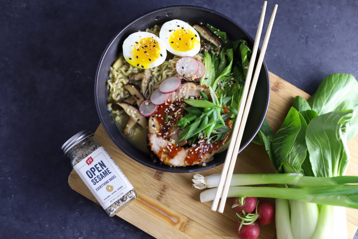 Open Sesame Pork Belly Ramen
