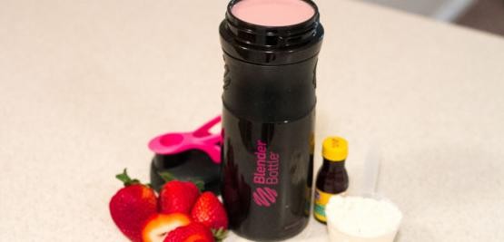 Image of Strawberry Mint Protein Shake