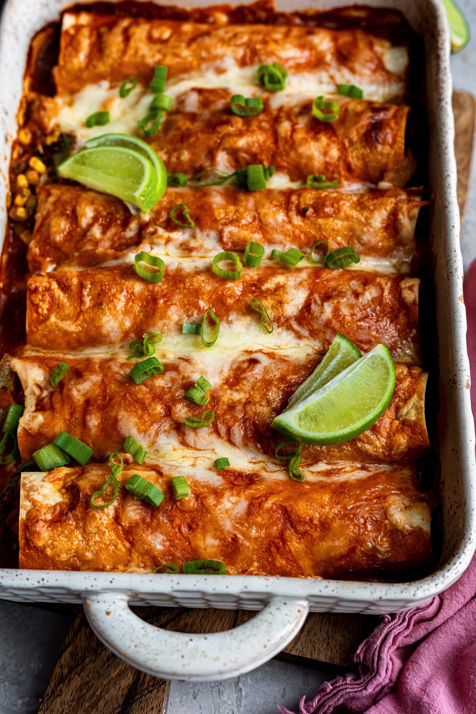 Image of Shrimp Street Corn Enchiladas