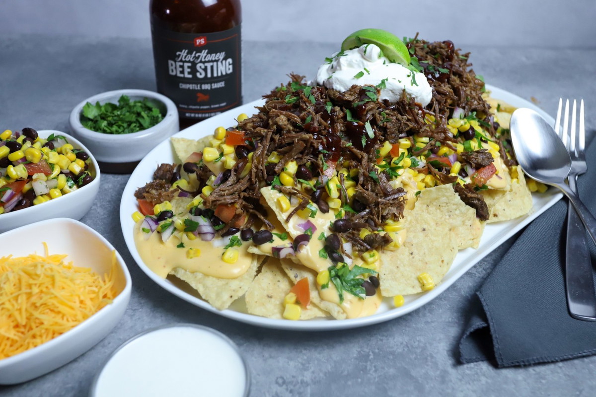 Loaded Brisket Nachos