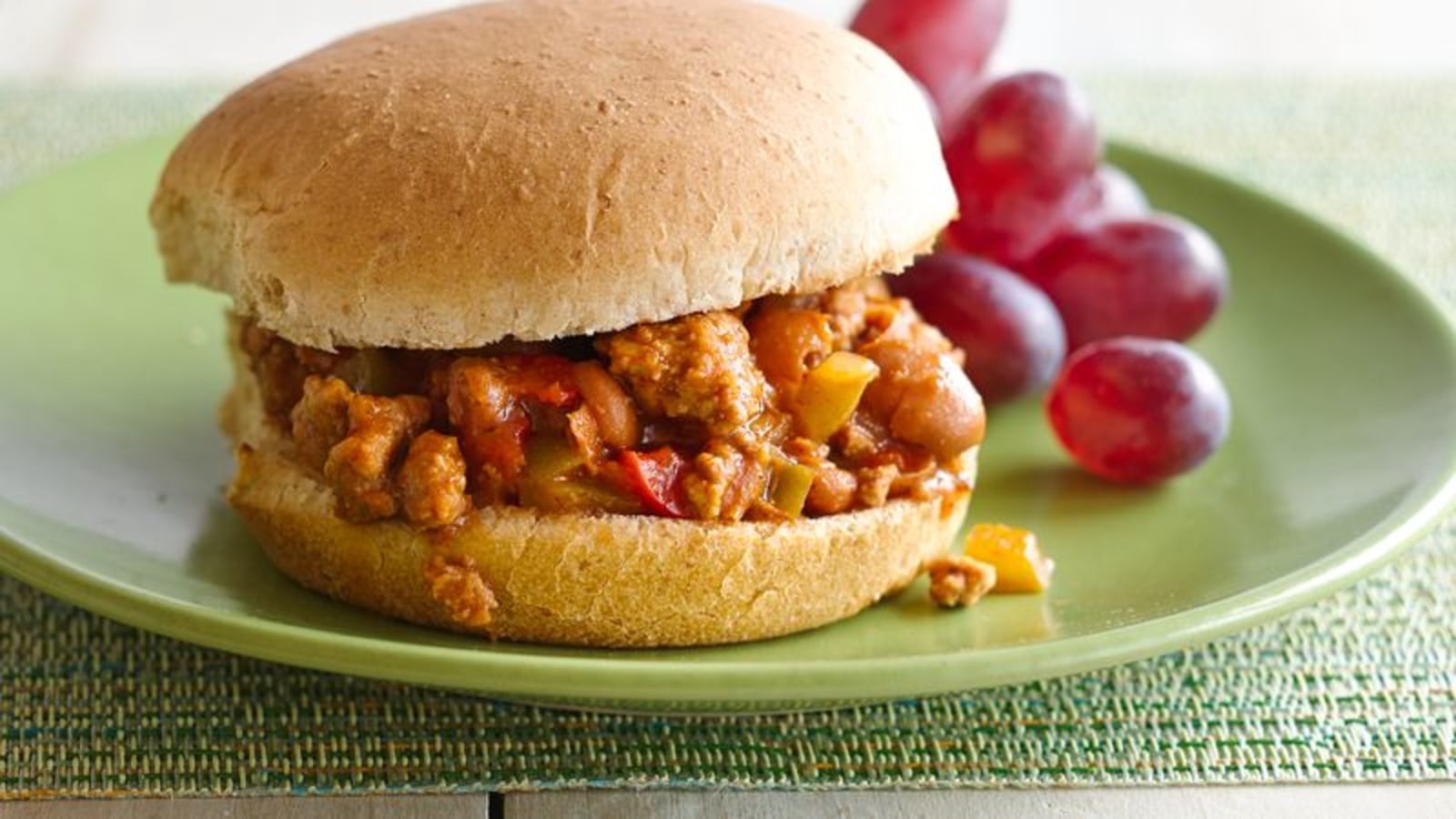 Image of Healthy Slow-Cooker Tex-Mex Sloppy Joes