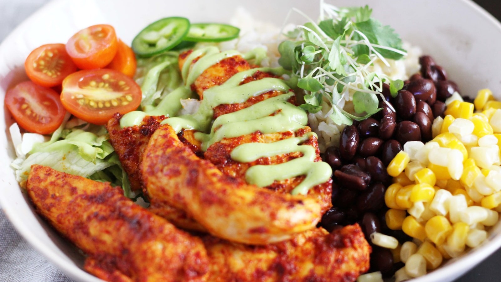 Image of Chipotle Chicken with Avocado Cream Sauce