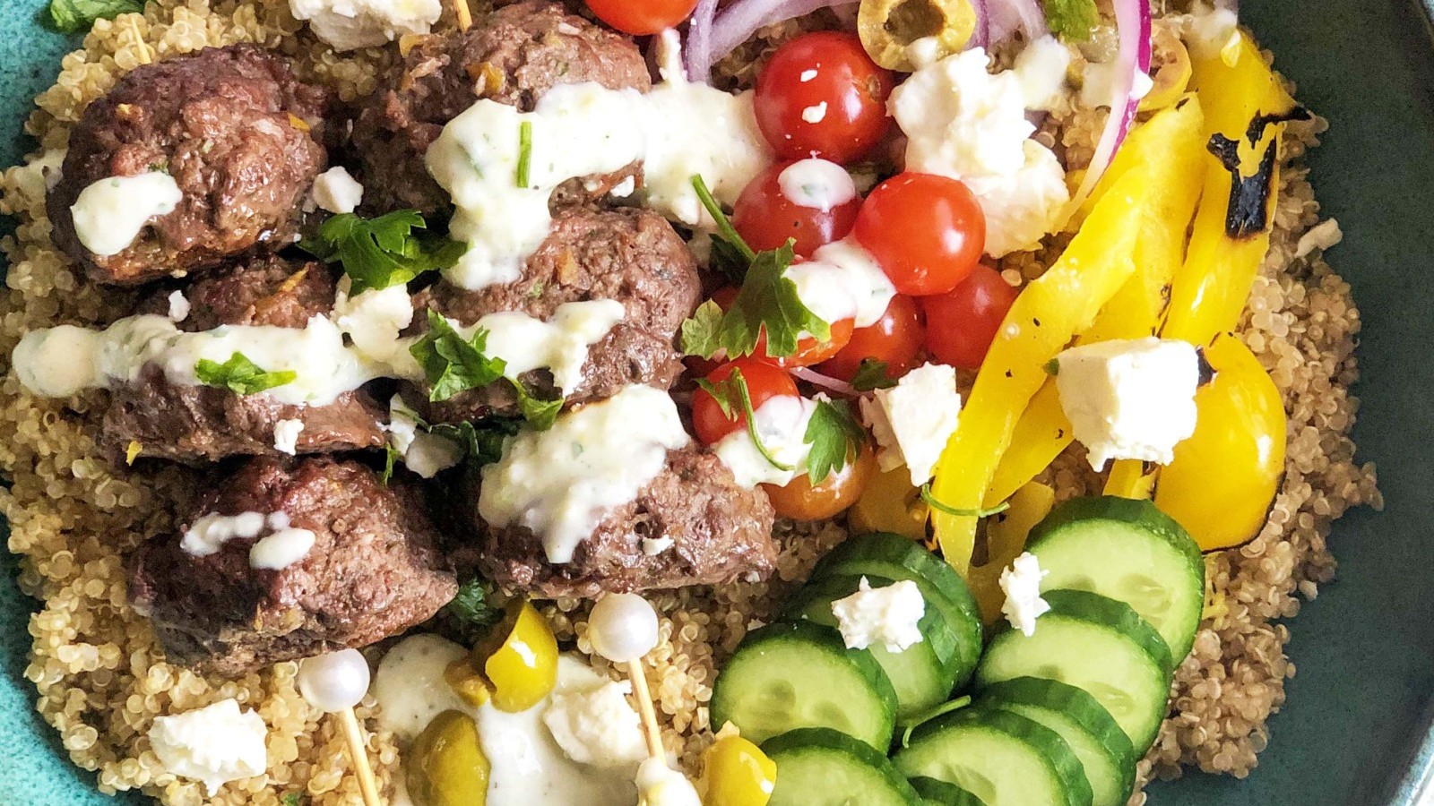 Image of Mediterranean Meatball Bowl