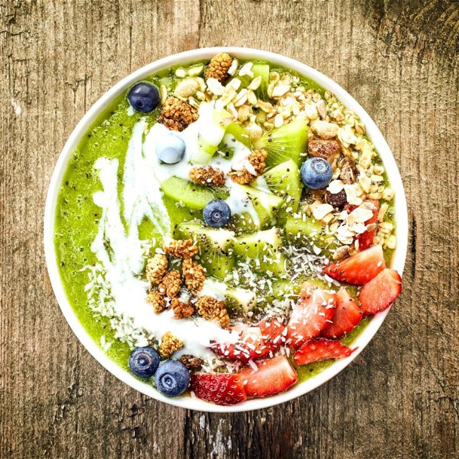 Image of 🥑 Green-Avocado-Grinder!🥑 Smoothie Bowl