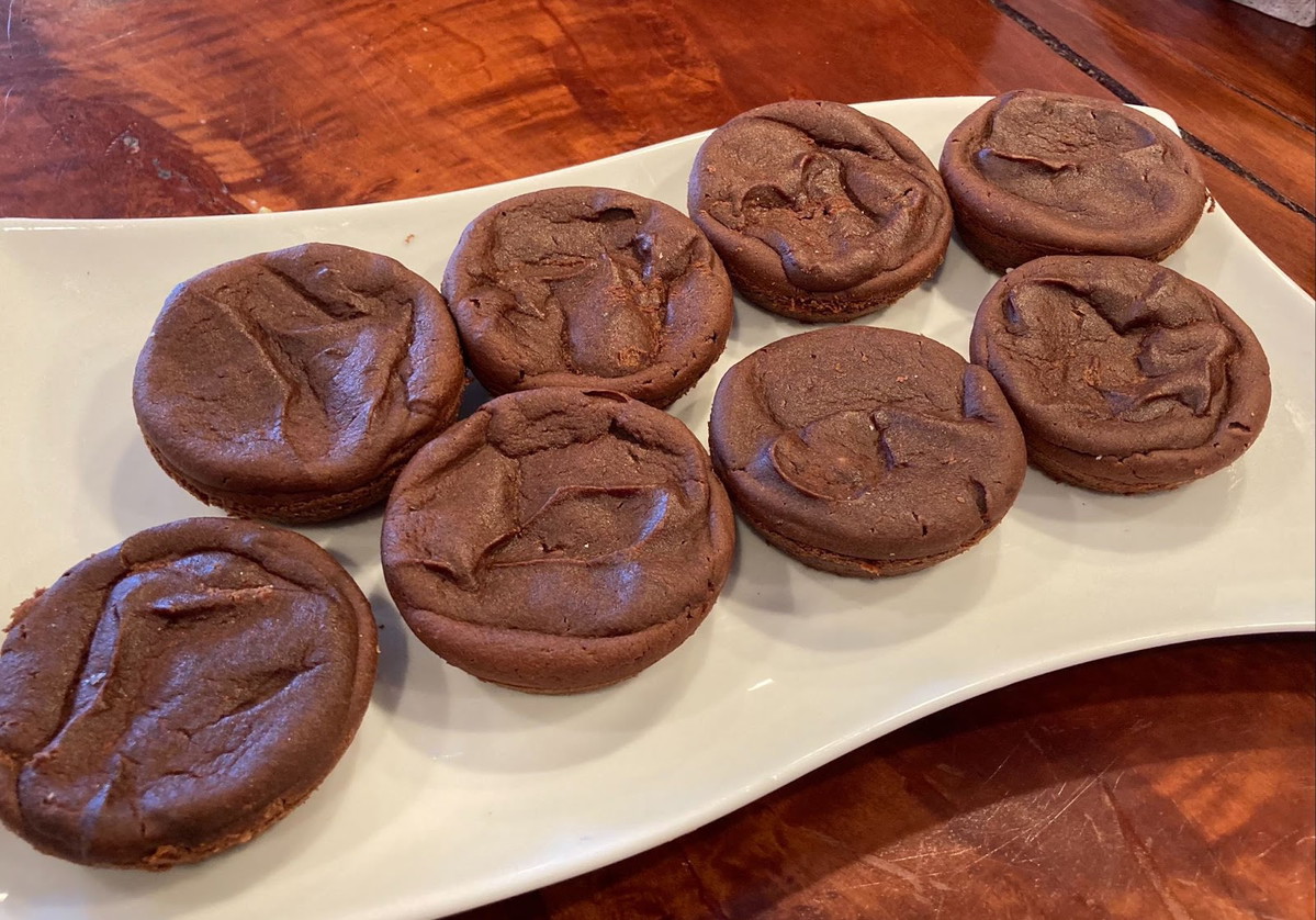 Chocolate Cassava Mochi