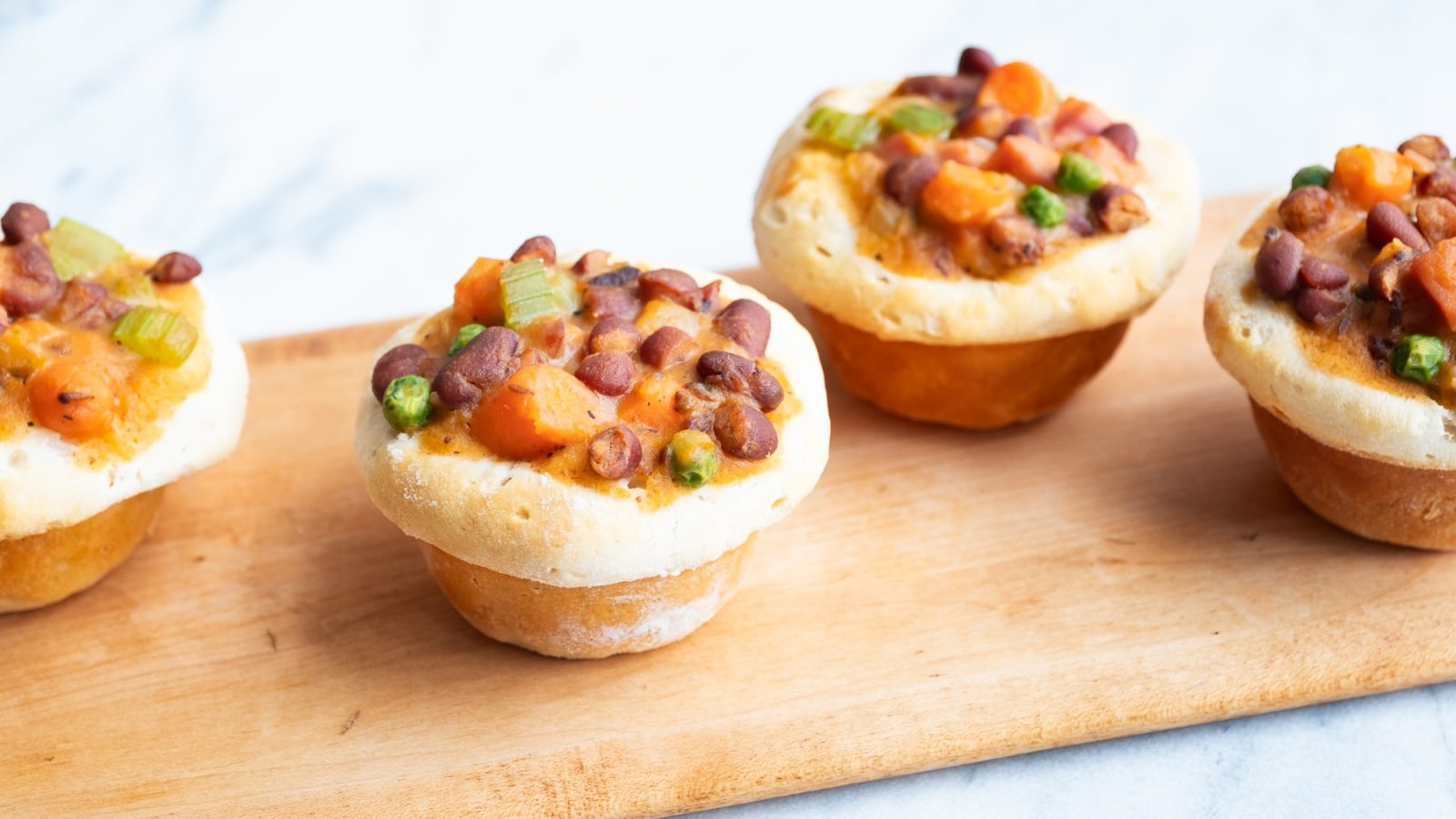 Image of Jalapeño Bacon Bean & Ham Pot Pie