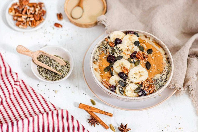 Image of Pumpkin Spice Smoothie Bowl 