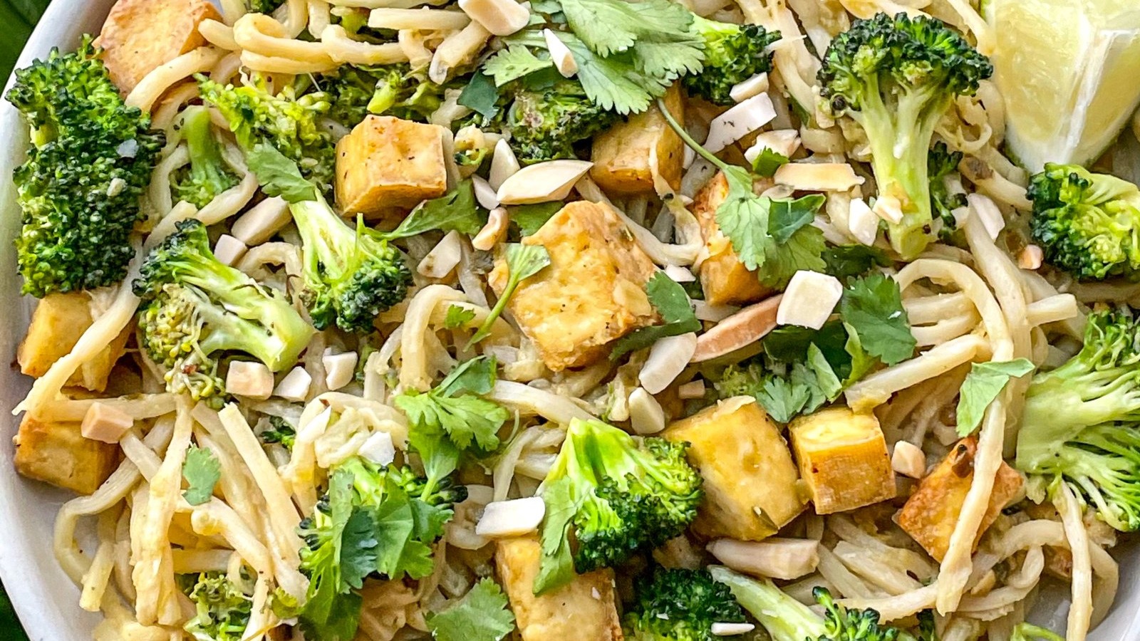 Image of Green Chili Tofu & Broccoli Noodles