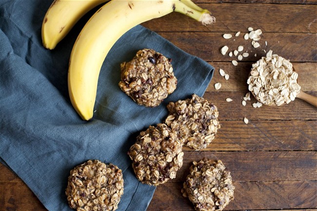 Image of Breakfast Cookies with Bananas and Oatmeal