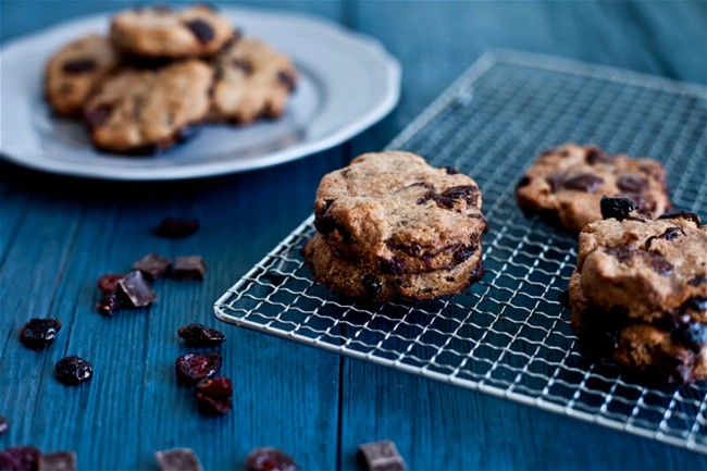 Image of Chocolate and Cranberry Scones