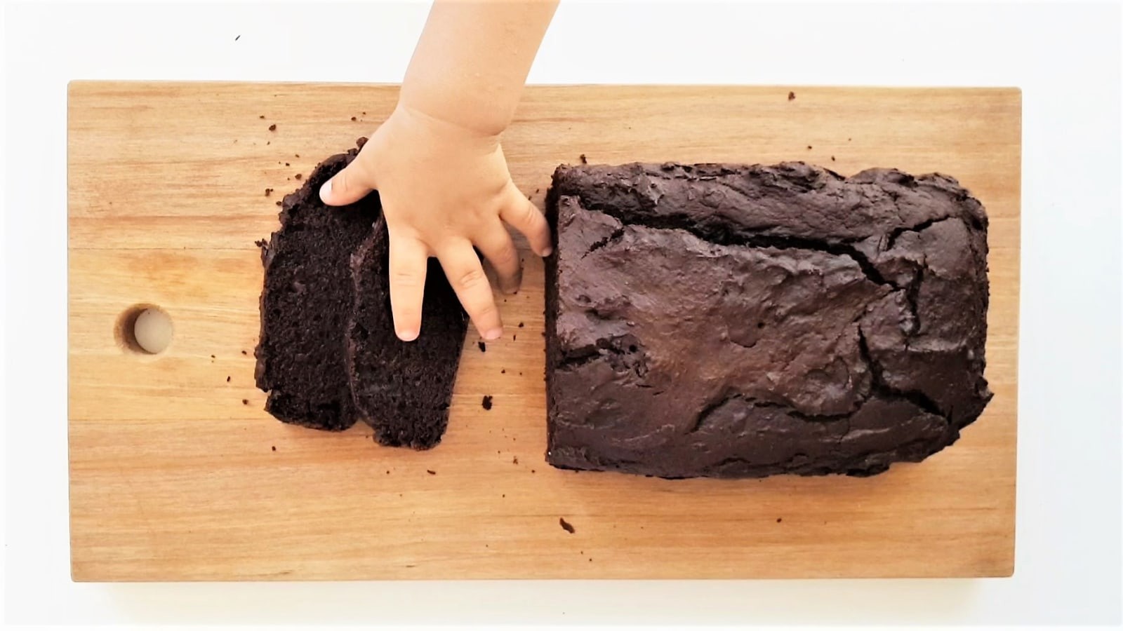 Chocolate & Beetroot Loaf Cake - Healthy Snacks NZ