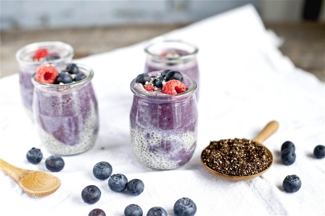 Image of Classic Blueberry Chia Pudding