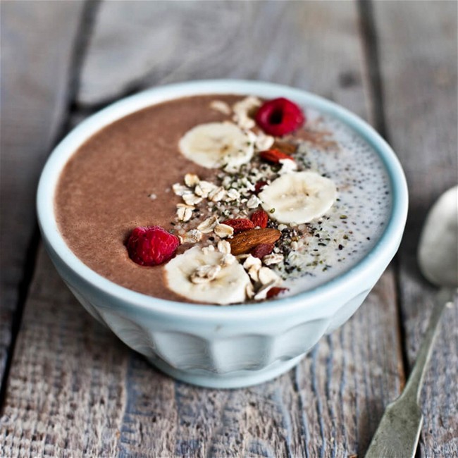 Image of Wholesome Vanilla Chia Breakfast Smoothie 