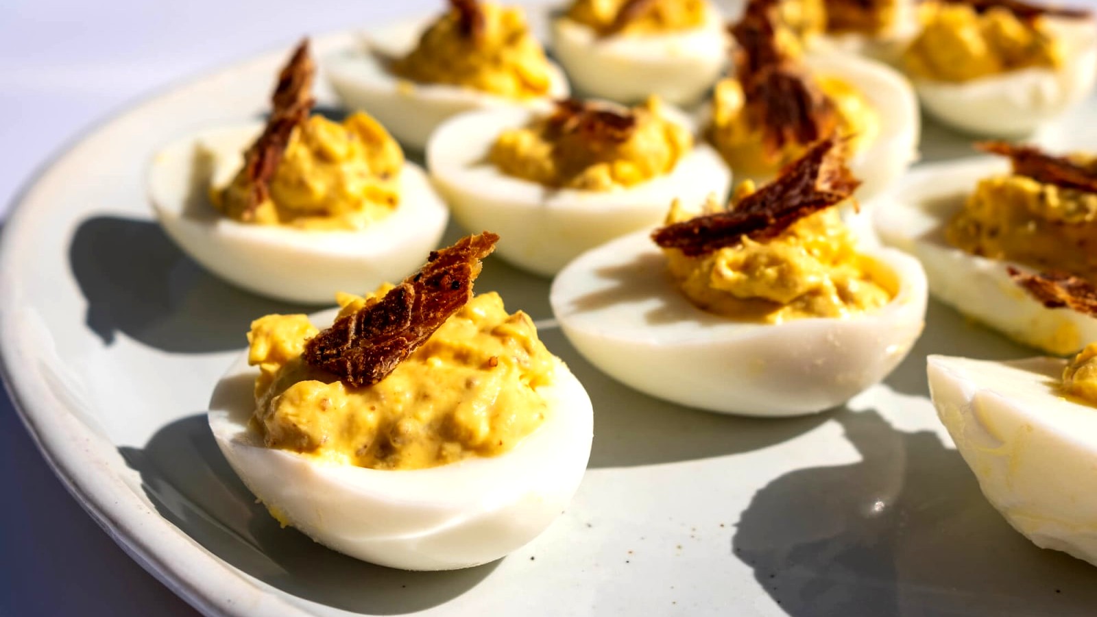 Image of Machaca Deviled Eggs