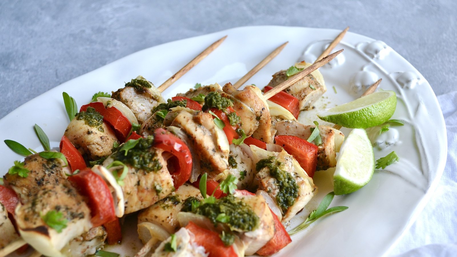 Image of Lime Chicken Skewers