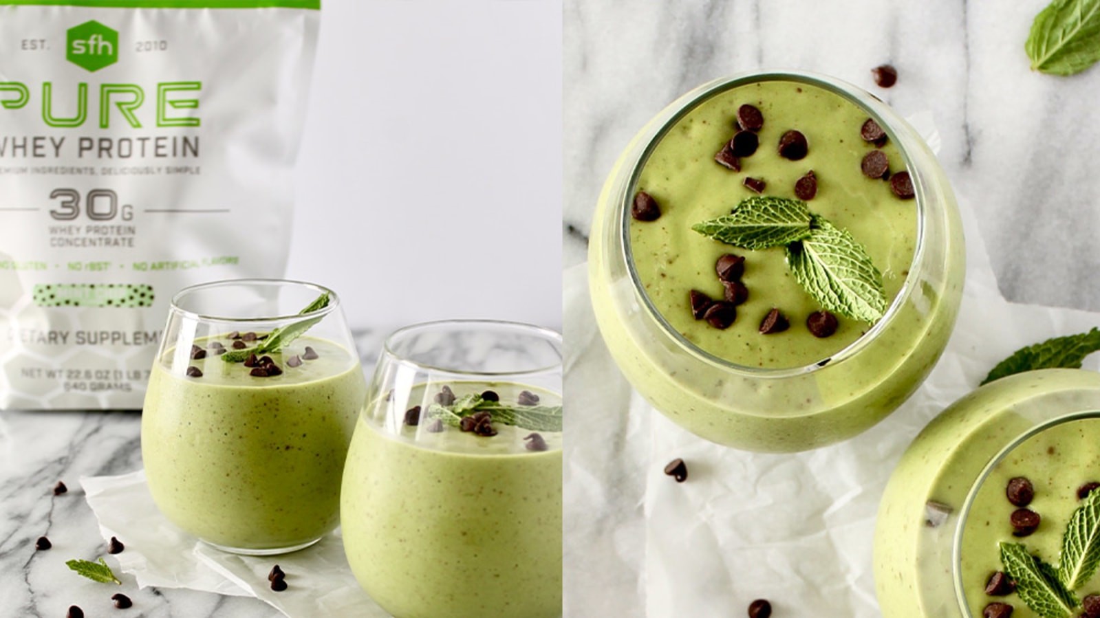 Image of Summer Mint Chip Smoothie