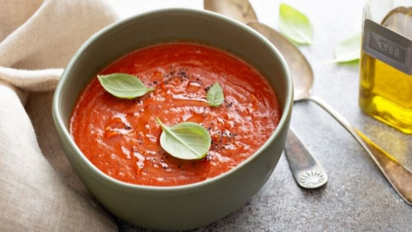 Image of SuperHot Basil Tomato Soup 