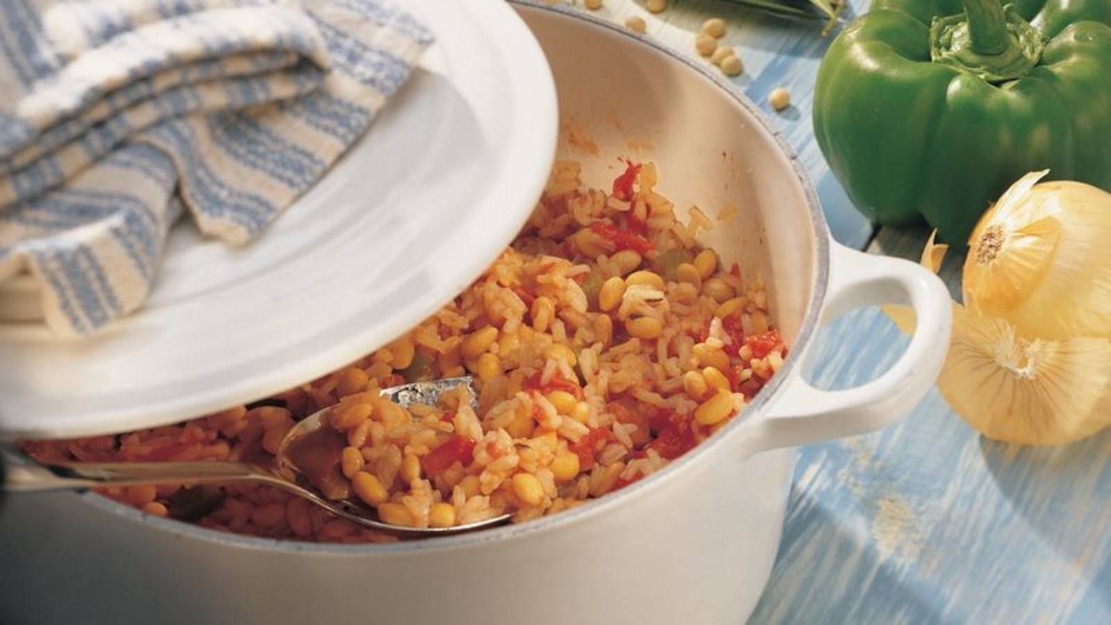 Image of Soybeans and Rice