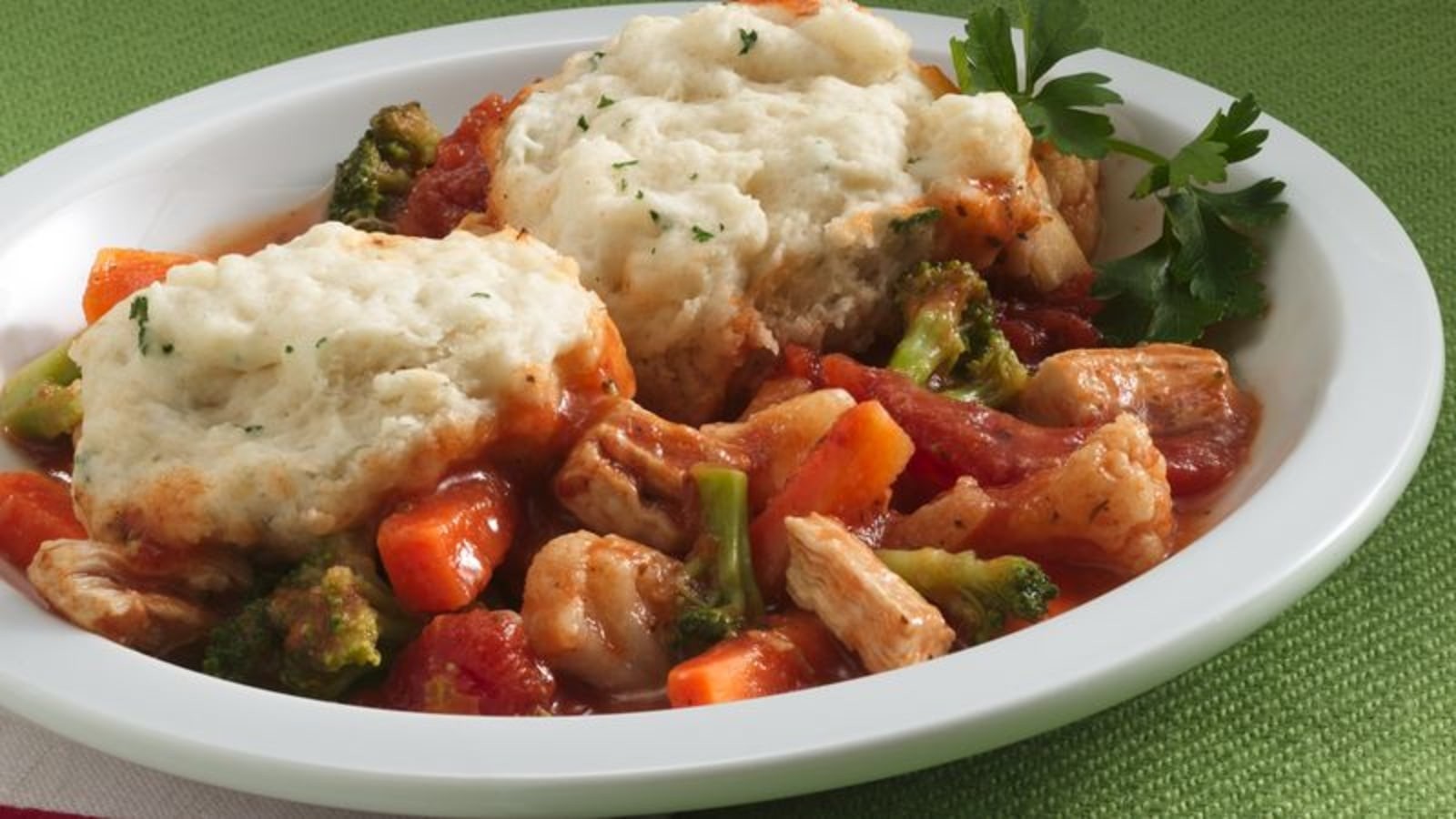 Image of Hearty Chicken Stew with Dumplings