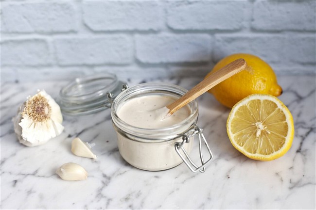 Image of Lemon and Garlic Tahini Sauce 