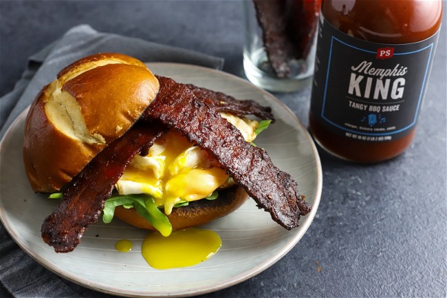 Image of Candied Bacon Breakfast Sandwich