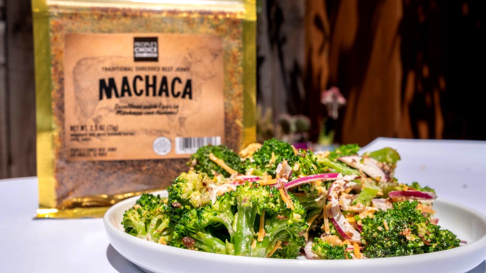 Image of Keto Machaca Broccoli Salad