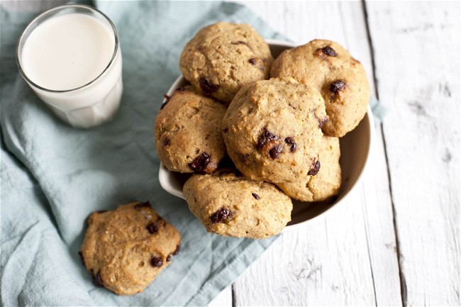 Image of Chickpea, Pumpkin and Chocolate Chip Cookies