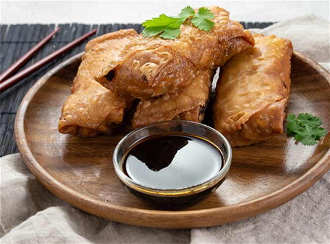 Image of Fried Vegetable Egg Rolls