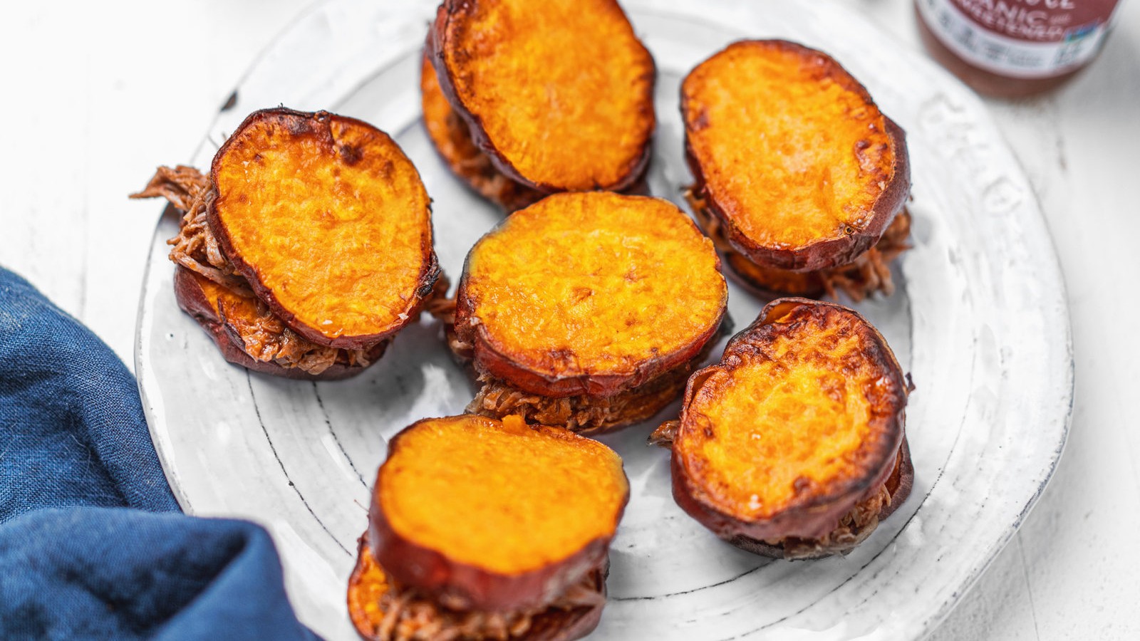 Image of Pulled Pork Sweet Potato Sliders