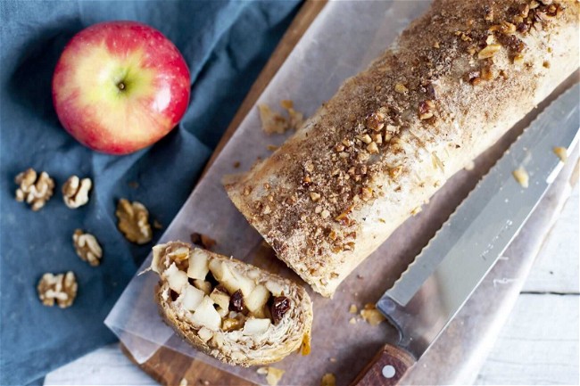 Image of Apple Strudel with Nuts