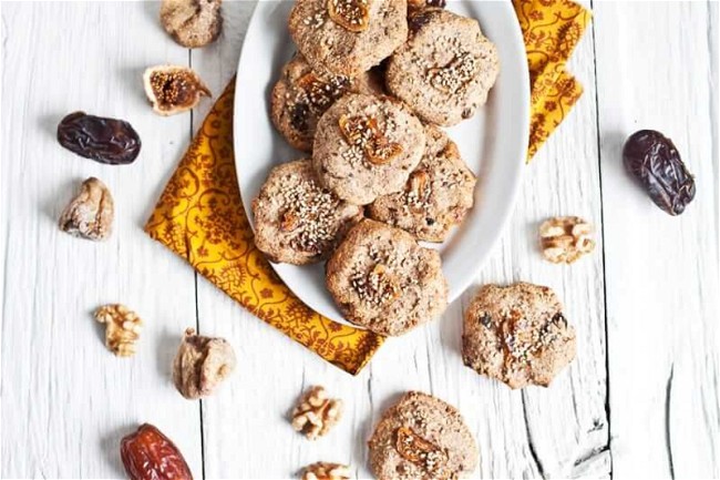 Image of Fig, Date and Walnut Cookie
