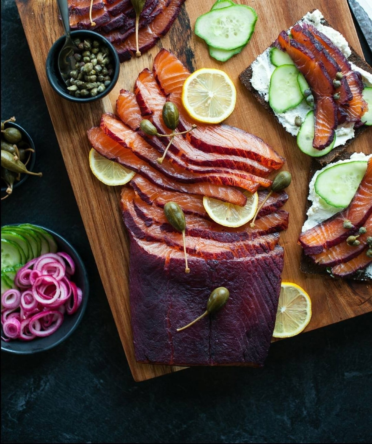 HASKAPA HASKAP BERRY POWDER CURED SALMON GRAVLAX
