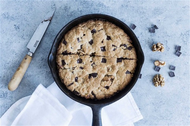 Image of Giant Chocolate Chip and Walnut Cookie