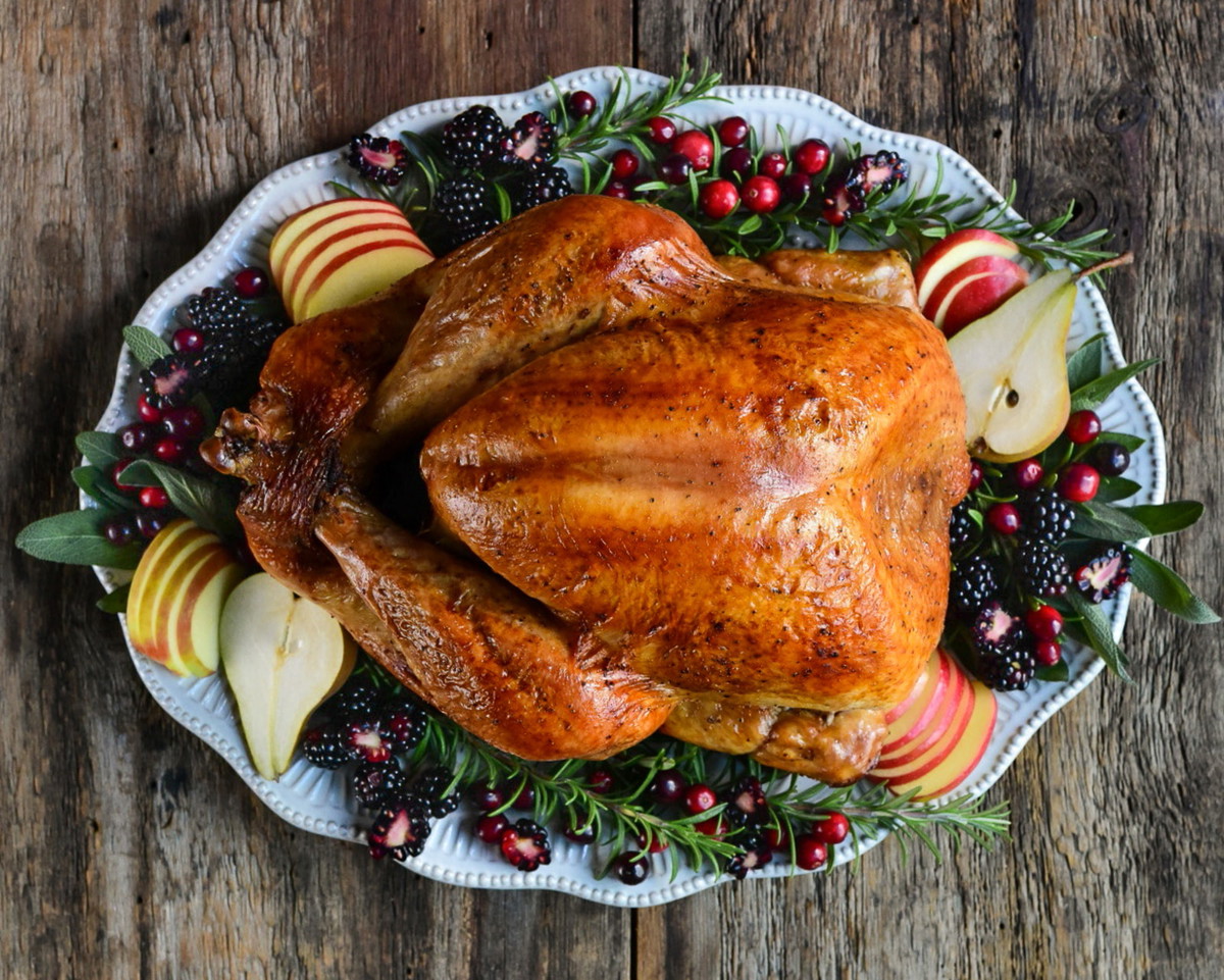 Moist and Juicy Roasted Turkey (and Gravy)