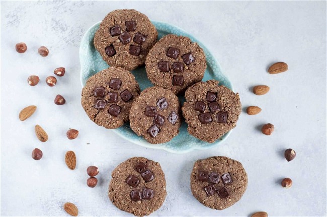 Image of Gluten-Free Hazelnut-Cacao Cookies 