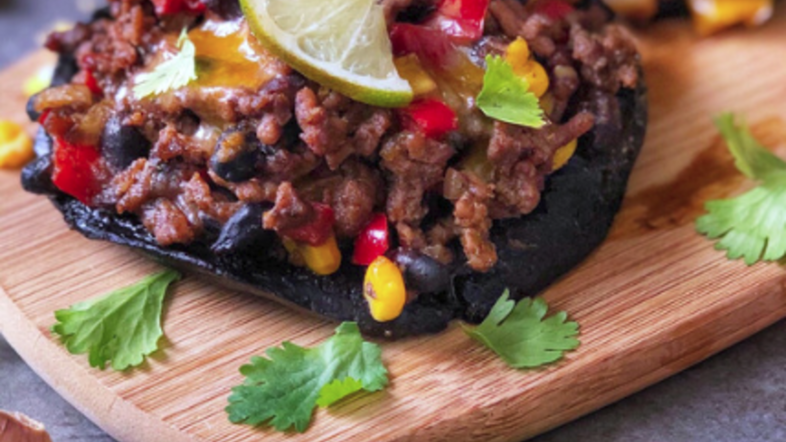 Image of Mexican Style Stuffed Mushrooms