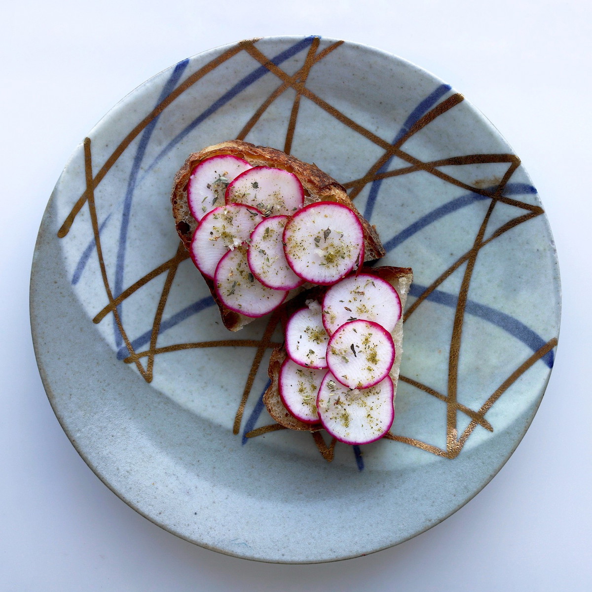 Antibes Radish Toast