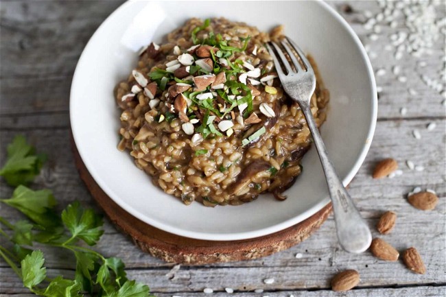 Image of Mushroom and Miso Risotto 