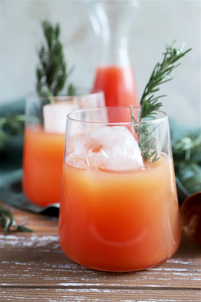 Image of Blood Orange Rosemary Cocktail