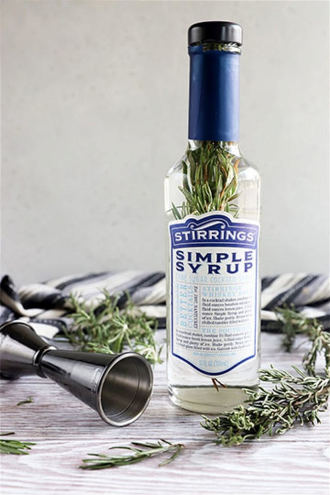 Image of Rosemary Simple Syrup