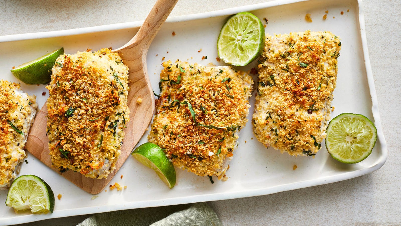 Image of Crispy Tarragon Baked Mahi-Mahi
