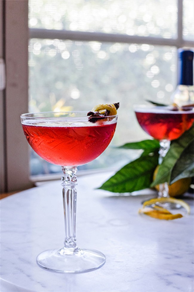 Image of Pomegranate Tequila Sidecar