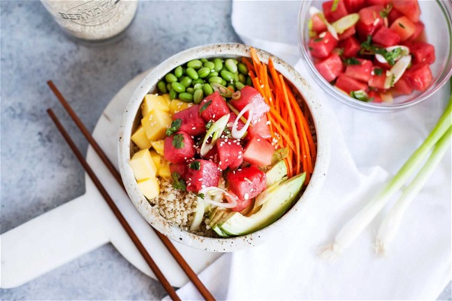 Image of Watermelon, Avocado and Quinoa